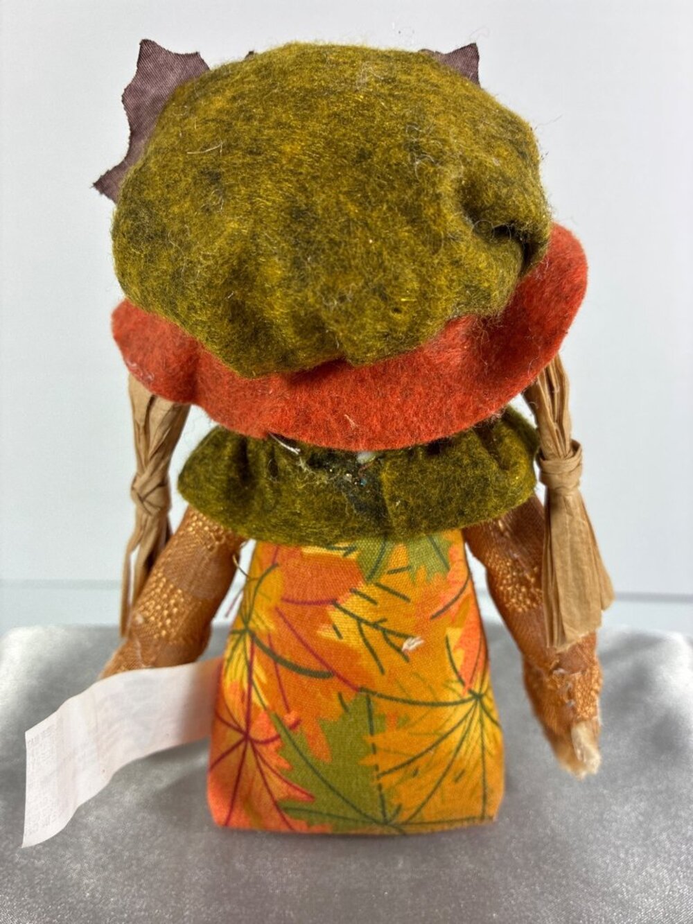 Handmade Fall Scarecrow Shelf Sitter - Picture 5 of 10